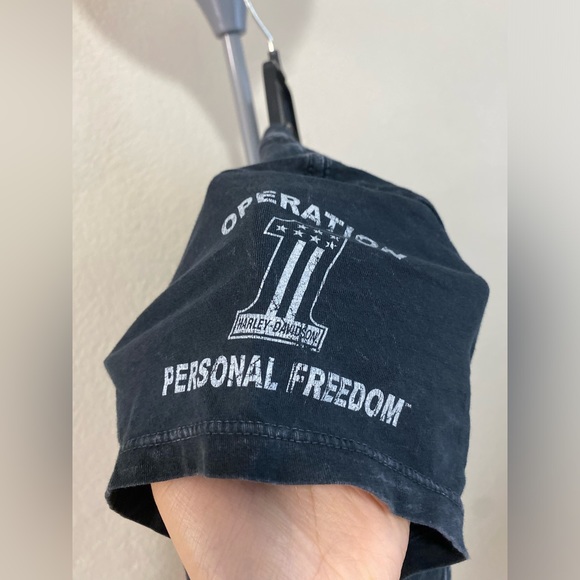 HARLEY DAVIDSON || Wounded warrior project t shirt - Picture 3 of 8